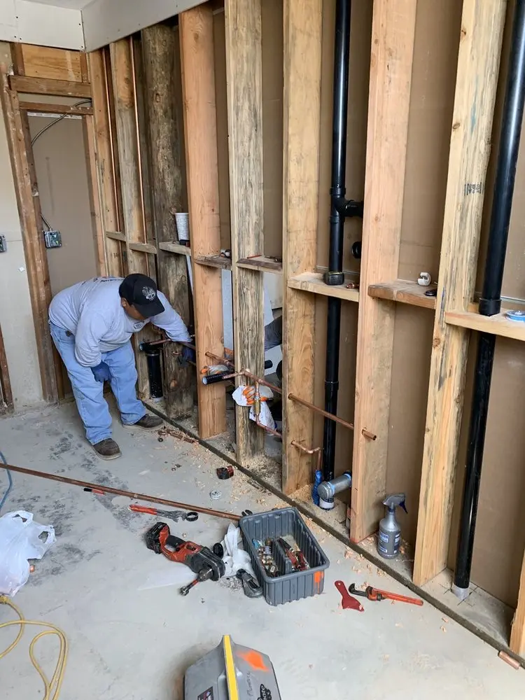Commercial rough-in plumbing for Water Heater Replacement in Wood Valley Estates